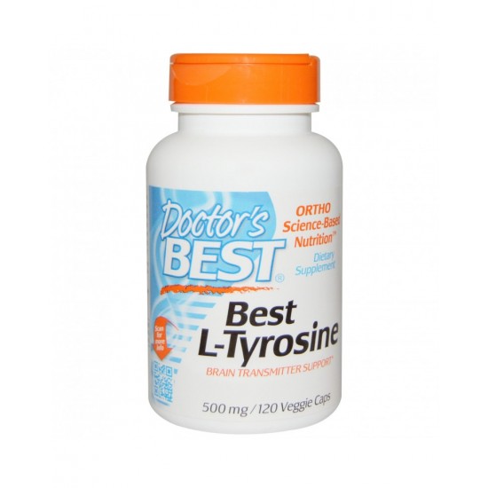 Doctor's Best L-Tyrosine 500 мг / 120 капсули на супер цена