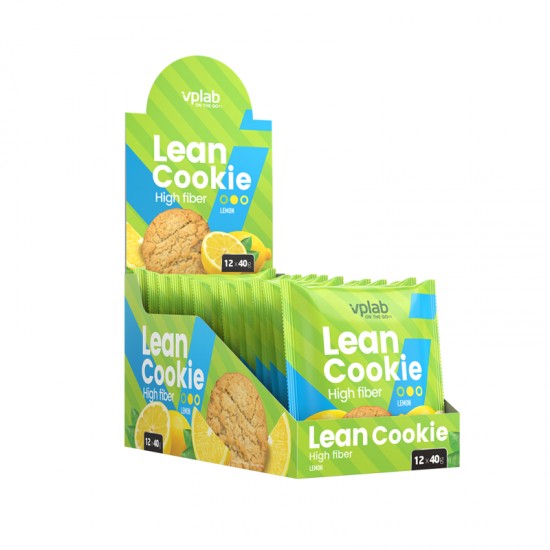 VPLaB Lean Cookie - Диетична Бисквита 12х40 гр на супер цена