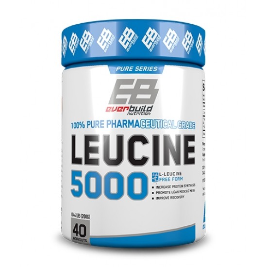 Everbuild LEUCINE 5000™ 200 гр / 40 дози на супер цена