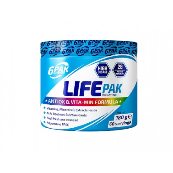 6 Pak Nutrition Life Pak 180 гр на супер цена