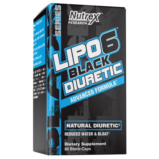Nutrex Lipo 6 black Diuretic 80 капсули на супер цена