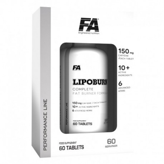 FA Nutrition Lipoburn 60 таблетки / 60 дози на супер цена