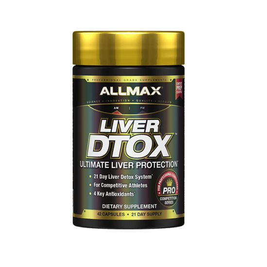 Allmax nutrition LIVER D-TOX 42 таблетки на супер цена