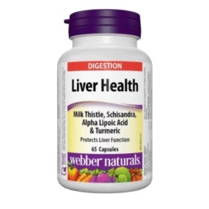 Webber Naturals Liver Health x 65 капсули