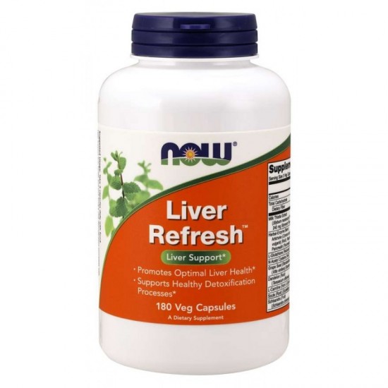 NOW Liver Refresh / 180 капсули на супер цена