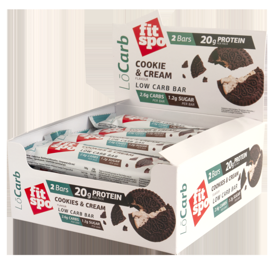Fit Spo Lo Carb Cookies and cream 12х60 гр на супер цена