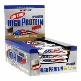 Weider Low Carb High Protein Bar - 24 x 50 гр
