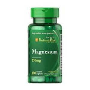 Puritan's Pride MAGNESIUM 250 mg - 100 cablets