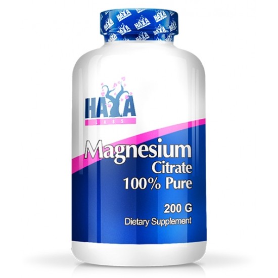 Haya Labs Magnesium Citrate 200g. на супер цена