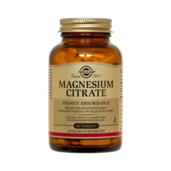 Solgar Magnesium Citrate, 60 tabl на супер цена