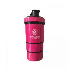 SWEDISH Supplements Metal Shaker / SWEDISH Smart Shaker with Ice Puck 500 мл
