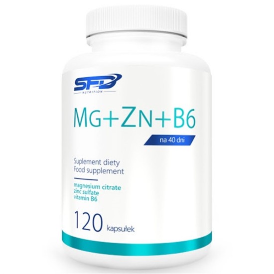 SFD Mg + Zn + B6 - 120 caps на супер цена