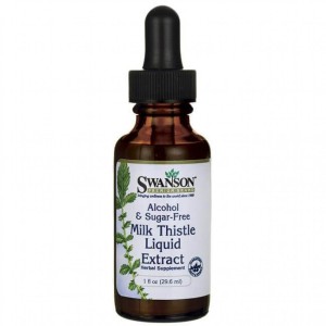 Swanson Milk Thistle Liquid Extract 29.6 мл Магарешки бодил