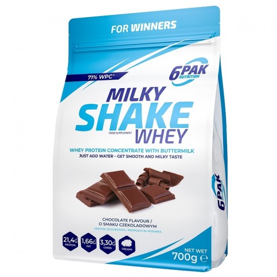 6 Pak Nutrition Milky Shake Whey 700 гр на супер цена