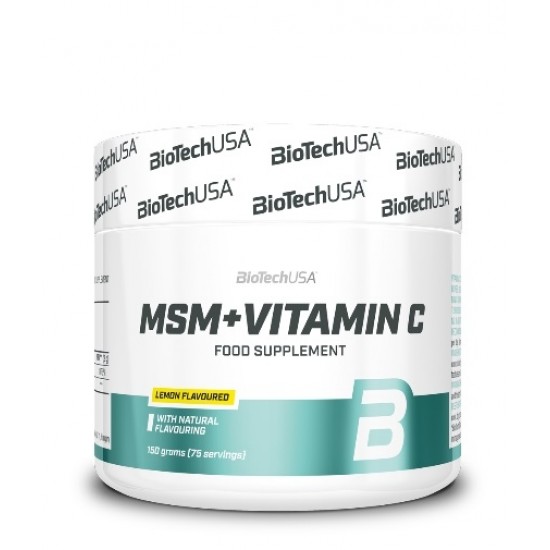 Biotech USA MSM with Vitamin C 150 гр на супер цена
