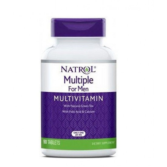 Natrol Multiple For Men Multivitamin / 90 таблетки на супер цена