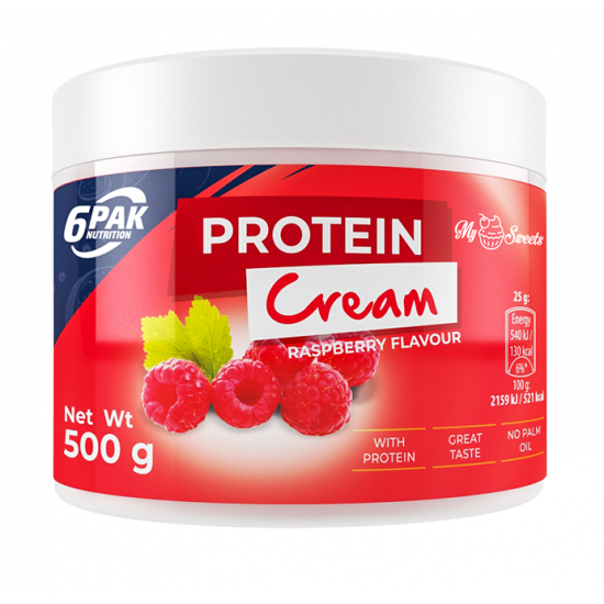 6 Pak Nutrition My Sweets Protein Cream Raspberry 500 гр на супер цена