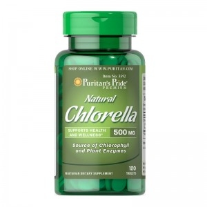 Puritan's Pride NATURAL CHLORELLA 500 mg / 120 tabs
