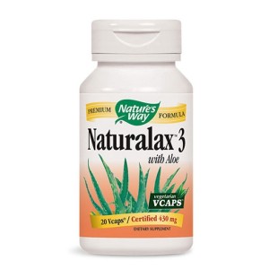 Natures Way NATURALAX 3 / 20 капсули