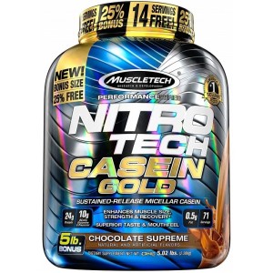 Muscletech Nitro Tech Casein Gold 2280 гр