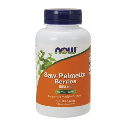 NOW Saw Palmetto 550 мг / 100 капсули NOW Saw Palmetto 550 мг / 100 капсули