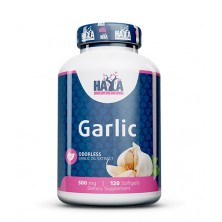 Haya Labs Odorless Garlic 500 мг / 120 гел капсули