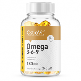 OstroVit Omega 3-6-9 180 Гел капсули / 180 Дози