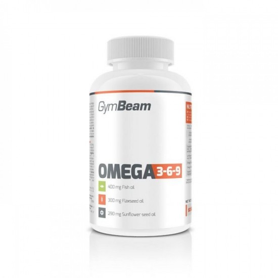 GymBeam Omega 3-6-9 60 гел капсули на супер цена