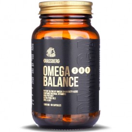 Grassberg Omega 3-6-9 Balance 1000 мг / 60 гел капсули