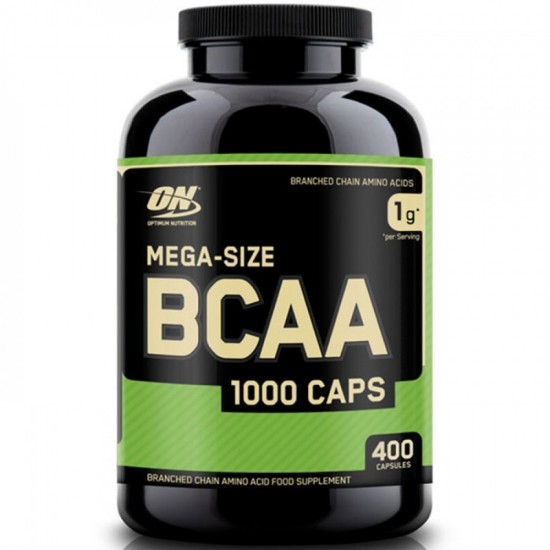 Optimum Nutrition BCAA Mega-Size 1000 мг / 400 капсули на супер цена