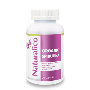 Naturalico Organic Spirulina 90 капсули