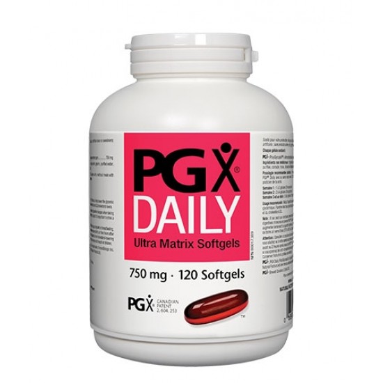 Natural Factors PGX® Daily Ultra Matrix 750 мг / 120 софтгел капсули