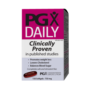 Webber Naturals PGX® Daily Ultra Matrix За отслабване 750 mg x 150 софтгел капсули Webber Naturals PGX® Daily Ultra Matrix За отслабване 750 mg x 150 софтгел капсули