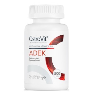 OstroVit PHARMA ADEK / Vitamin A + D + E + K / 200 таблетки OstroVit PHARMA ADEK / Vitamin A + D + E + K / 200 таблетки