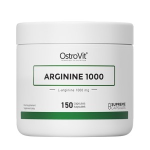 OstroVit PHARMA Arginine 1000 мг / L-Arginine Caps / 150 капсули