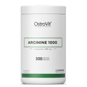 OstroVit PHARMA Arginine 1000 мг / L-Arginine Caps / 300 капсули OstroVit PHARMA Arginine 1000 мг / L-Arginine Caps / 300 капсули