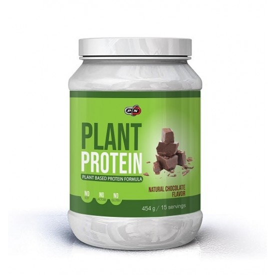 Pure Nutrition PLANT PROTEIN - NATURAL CHOCOLATE - 454 G на супер цена