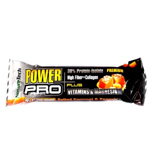 Naturetech Power PRO Plus Bar 80g Saltet Caramel 