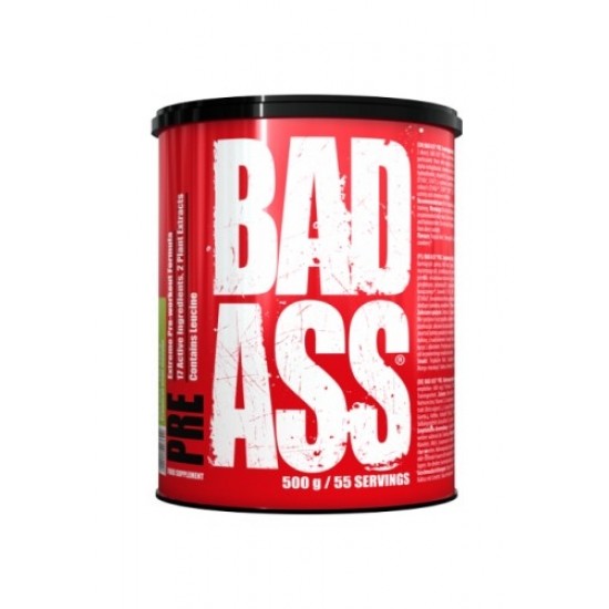 Bad Ass Pre / Extreme Pre-Workout Formula 500 гр / 55 дози на супер цена