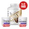 Promo PROMO 1+2 FREE Whey Protein Deluxe 2000 гр / 60 Дози + Creatine Mono 300g + Glutamine 300g