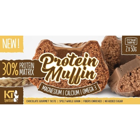 KT SportLine PROTEIN MUFFIN 2х50 гр на супер цена