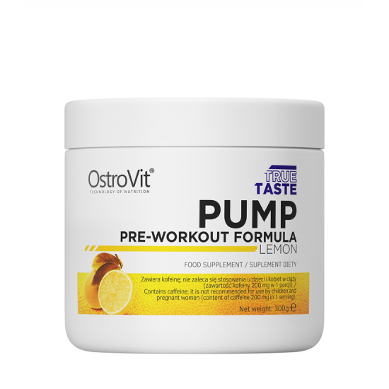 OstroVit PUMP Pre-Workout Formula 300 гр / 30 Дози на супер цена