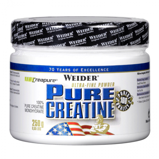 Weider Pure Creatine (Creapure) - 250 gr на изгодни цени Weider Pure Creatine (Creapure) - 250 gr на супер цена