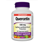 Webber Naturals QUERCETIN 500mg в подкрепа на сърцето и кръвоносните съдове x 140 caps на супер цена