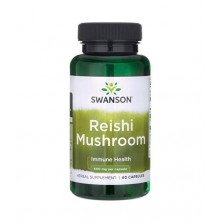Swanson Reishi Mushroom 600 мг / 60 капсули