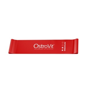 OstroVit Resistance Mini Band / Medium / Red OstroVit Resistance Mini Band / Medium / Red