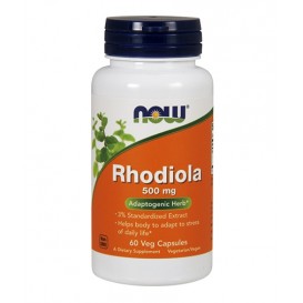 NOW Rhodiola 500 мг / 60 капсули