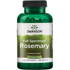 Swanson Rosemary 400 mg / 90 caps
