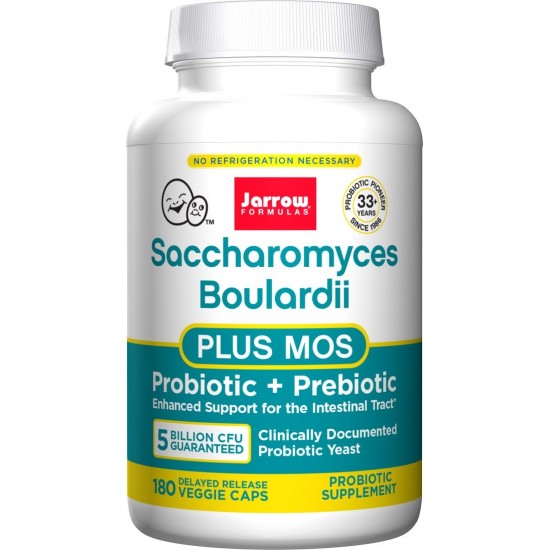 Jarrow Formulas Saccharomyces Boulardii + MOS 180 веге-капс на супер цена