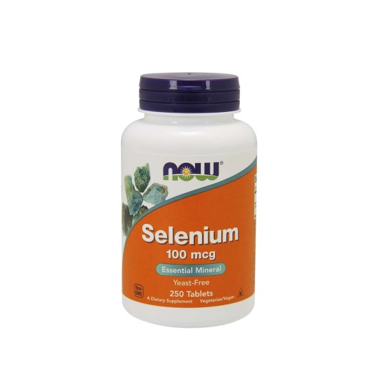 NOW Selenium 100 мкг / 250 таблетки на супер цена